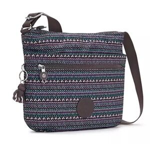 NWT Kipling Arto geometric hobo crossbody, cropped crossbody or shoulder bag